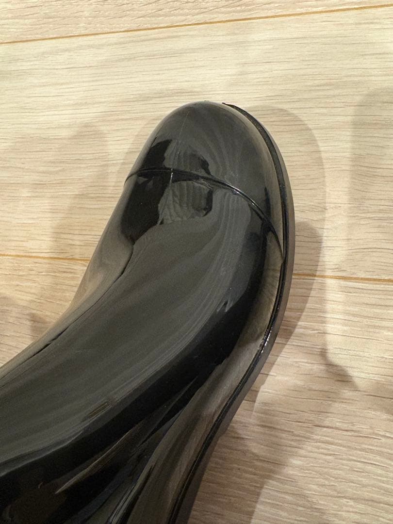 UGG アグ レインブーツ 黒 長靴 25cm