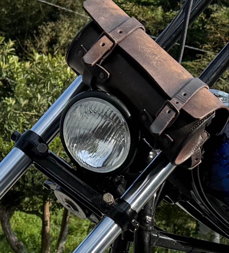 バイク用ヘッドライト ブラック