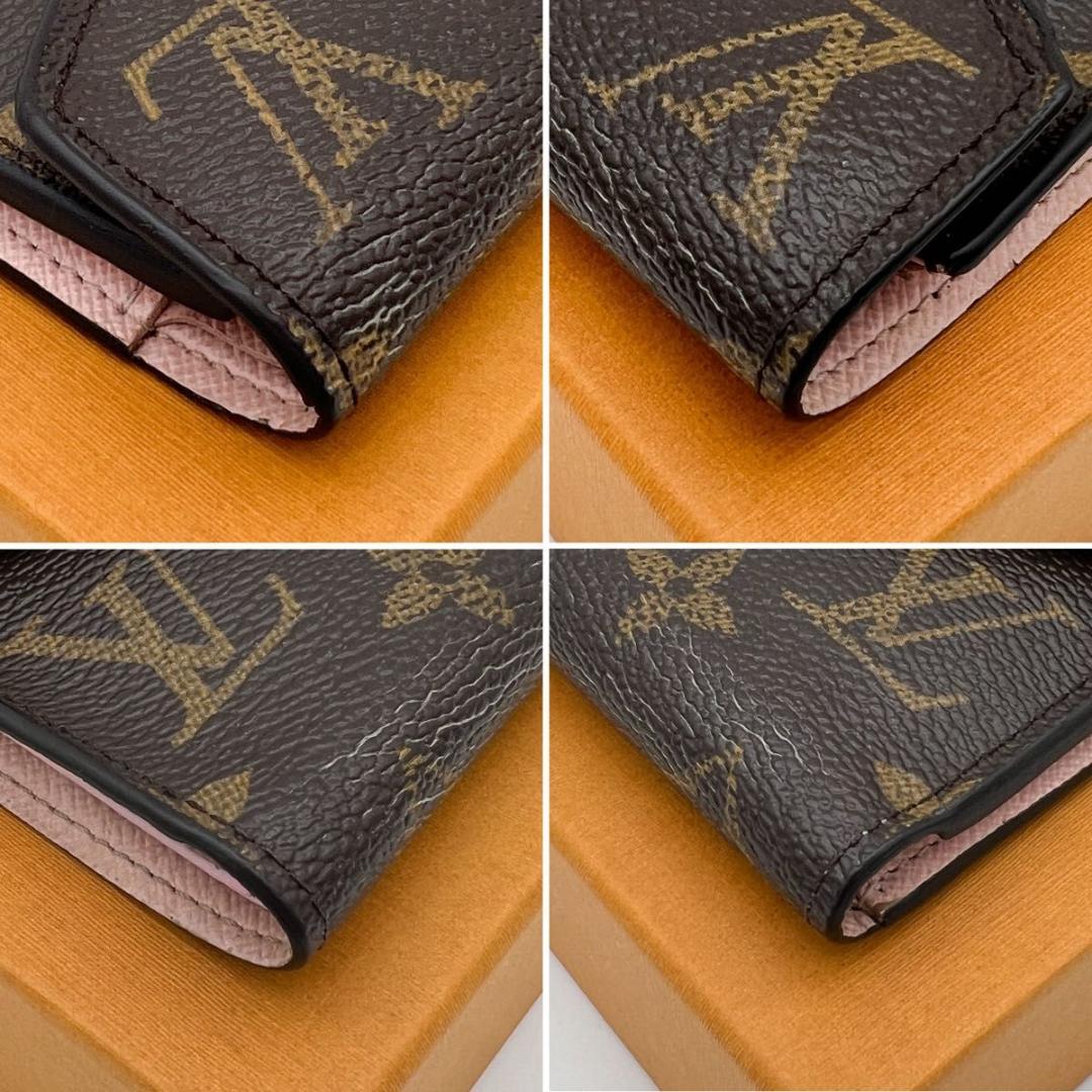 ヴィトン モノグラム ポルトフォイユ ヴィクトリーヌ 三つ折り コンパクト 財布