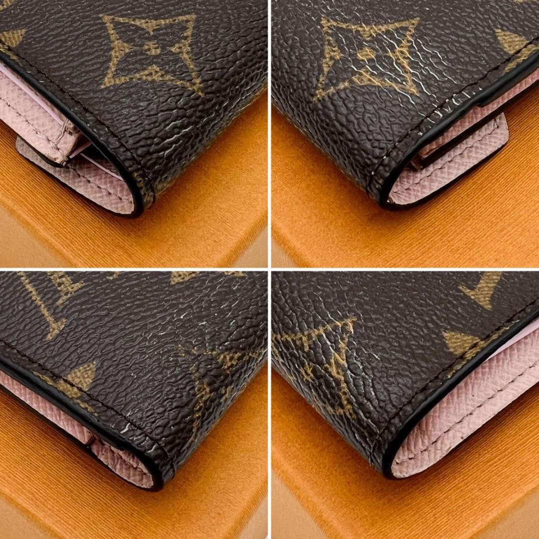 ヴィトン モノグラム ポルトフォイユ ヴィクトリーヌ 三つ折り コンパクト 財布