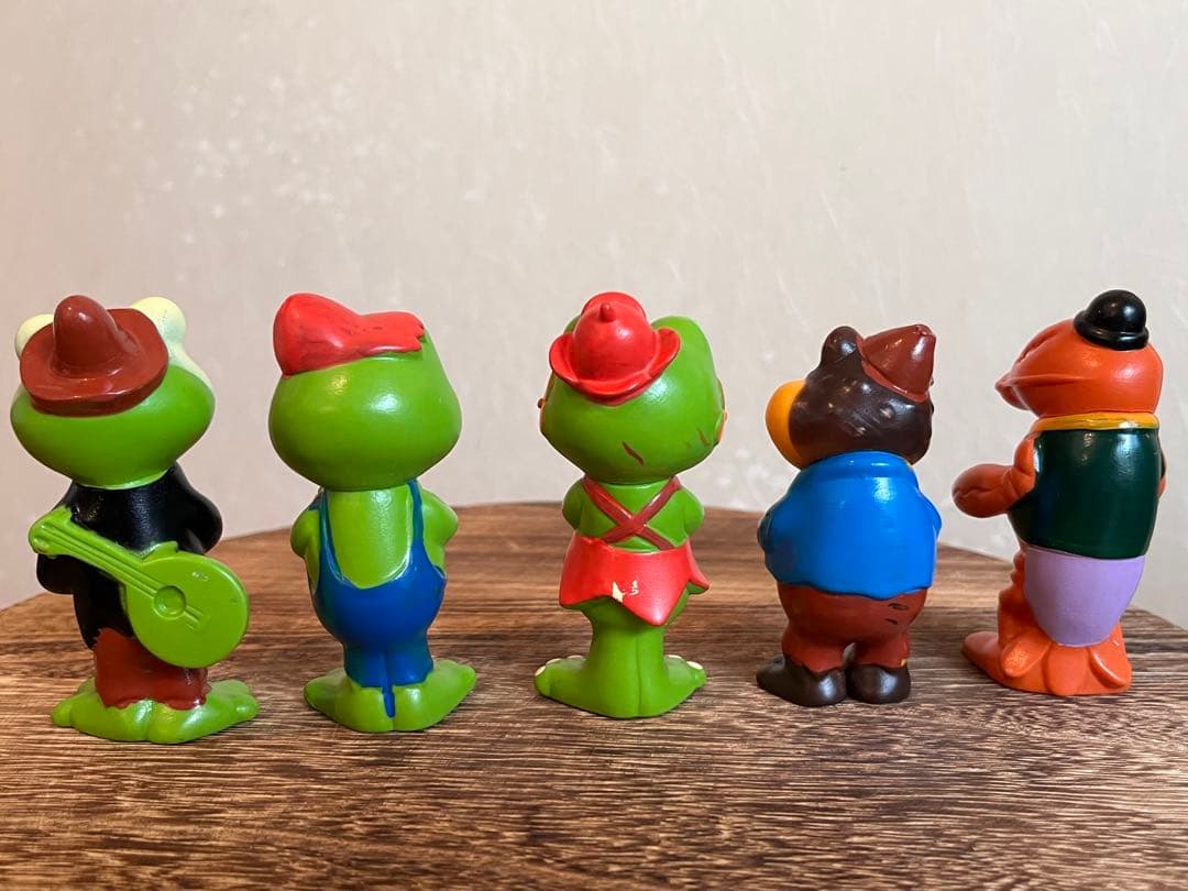 《美品》 レア 「けろっこデメタン」 ソフビ　5体セット タツノコプロ