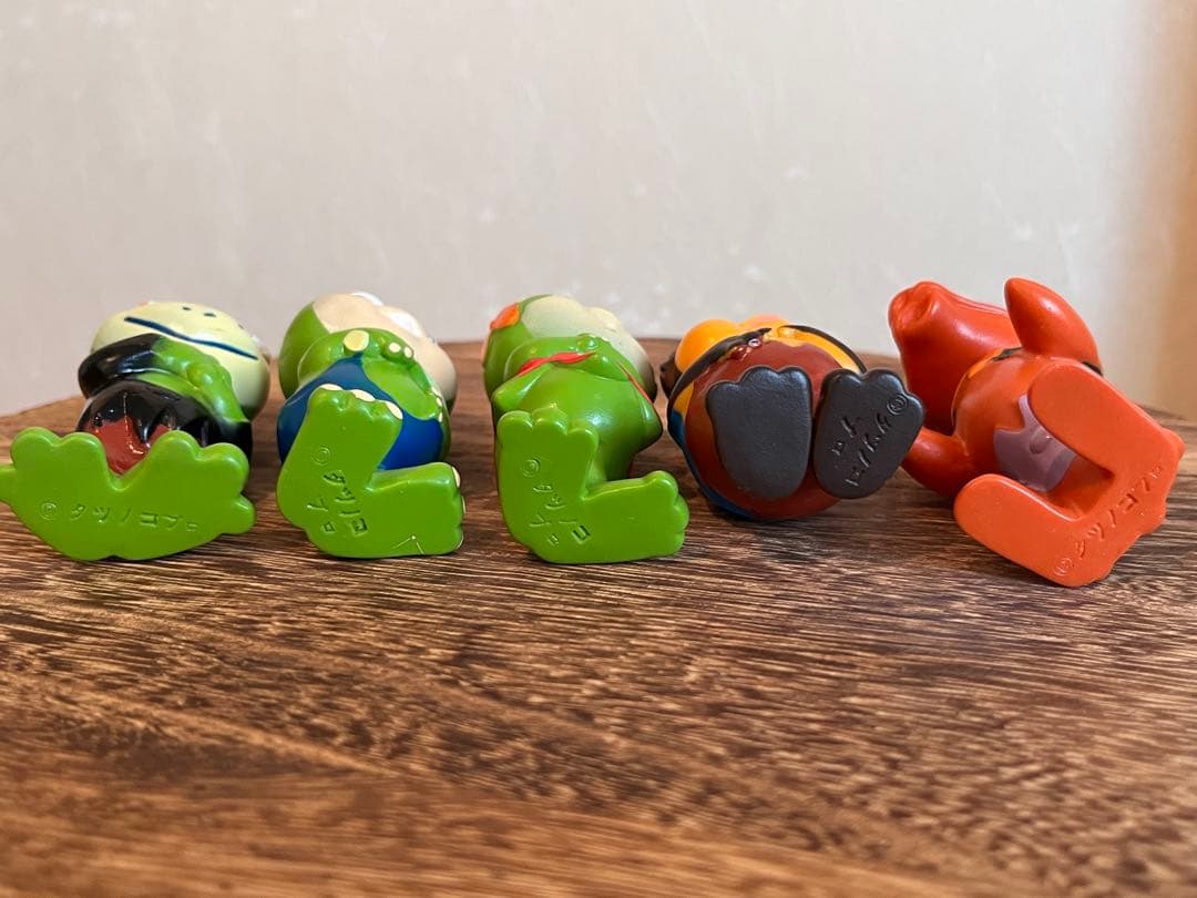 《美品》 レア 「けろっこデメタン」 ソフビ　5体セット タツノコプロ