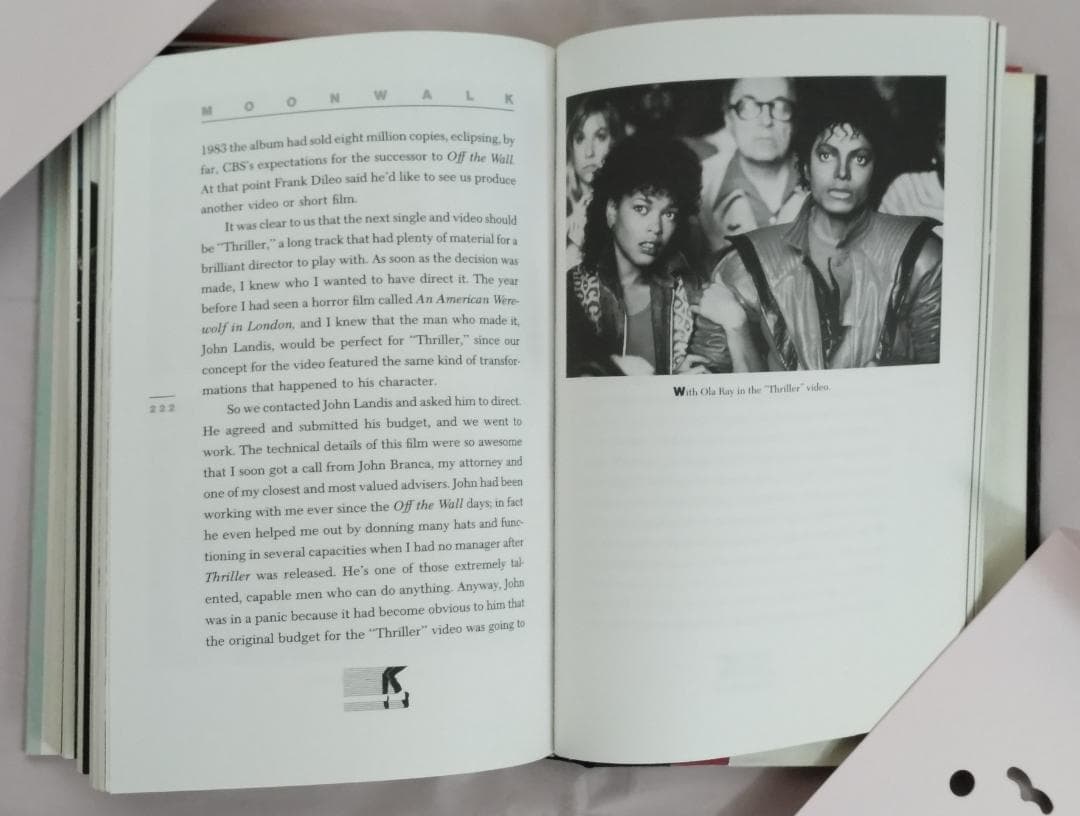 MOON WALK by MICHAEL JACKSON 洋書