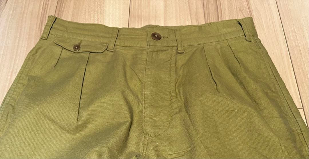 Nigel Cabournブラウン ユーティリティパンツSize38