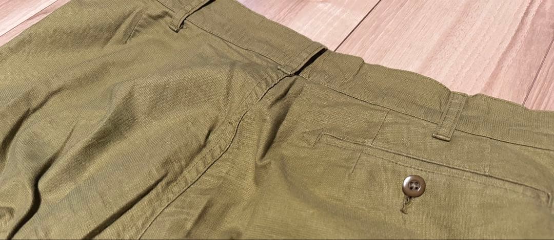 Nigel Cabournブラウン ユーティリティパンツSize38