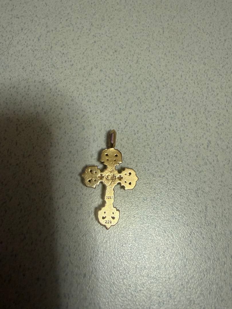 22k クロムハーツ フィリグリークロス