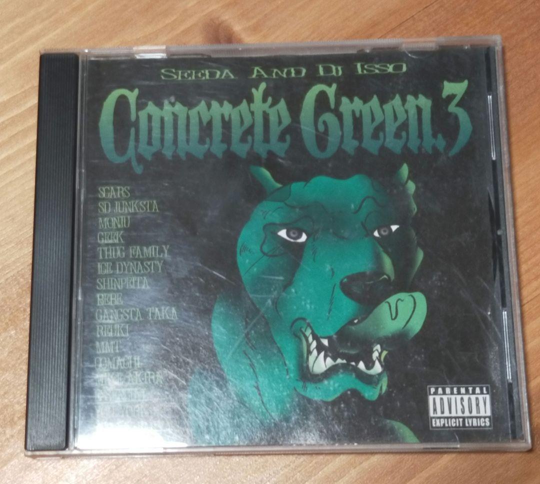 邦楽 CONCRETE GREEN 3 SEEDA AND DJ ISSO