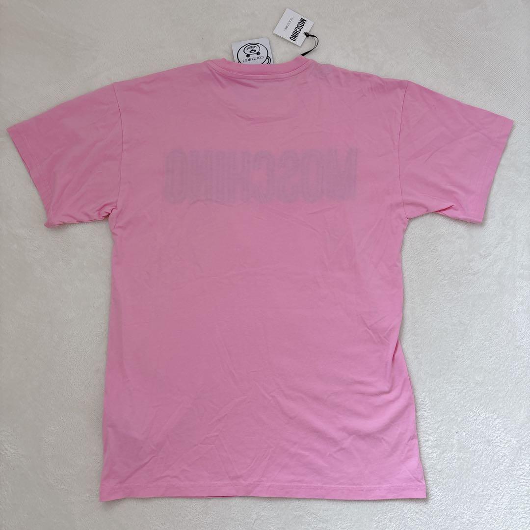 MOSCHINO Tシャツ 刺繍 サングラス テディベア ユニセックス