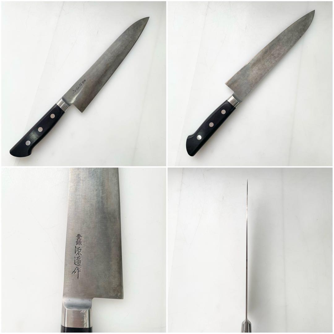 ◎ 源道作 包丁 中華 牛刀 柳刃 出刃 薄刃 ペティナイフ 6本 セット