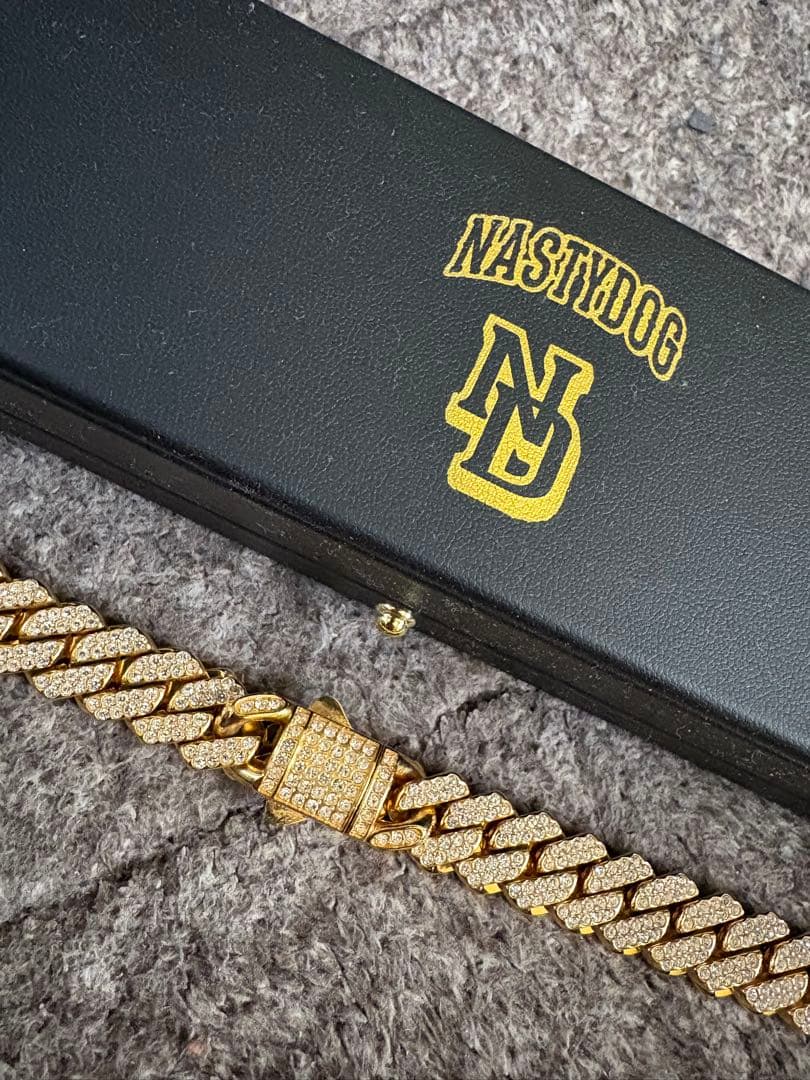 Nastydog ゴールドチェーンネックレス