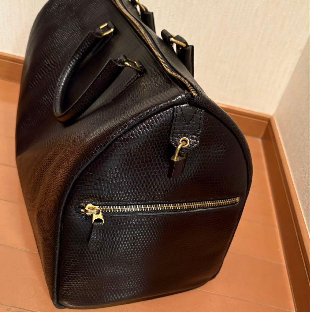 ソニアリキエル ボストンバッグ　ショルダーバッグ　セット　レザー　ブラック
