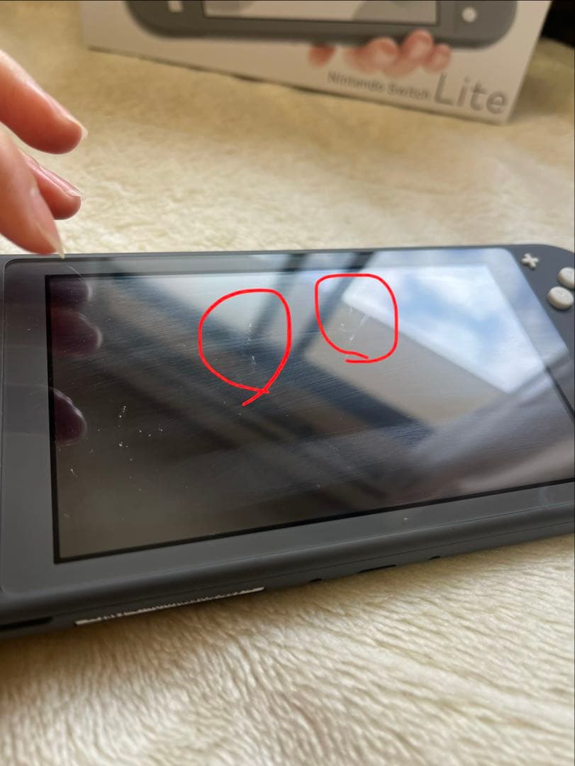Nintendo Switch Lite グレー 充電器付き