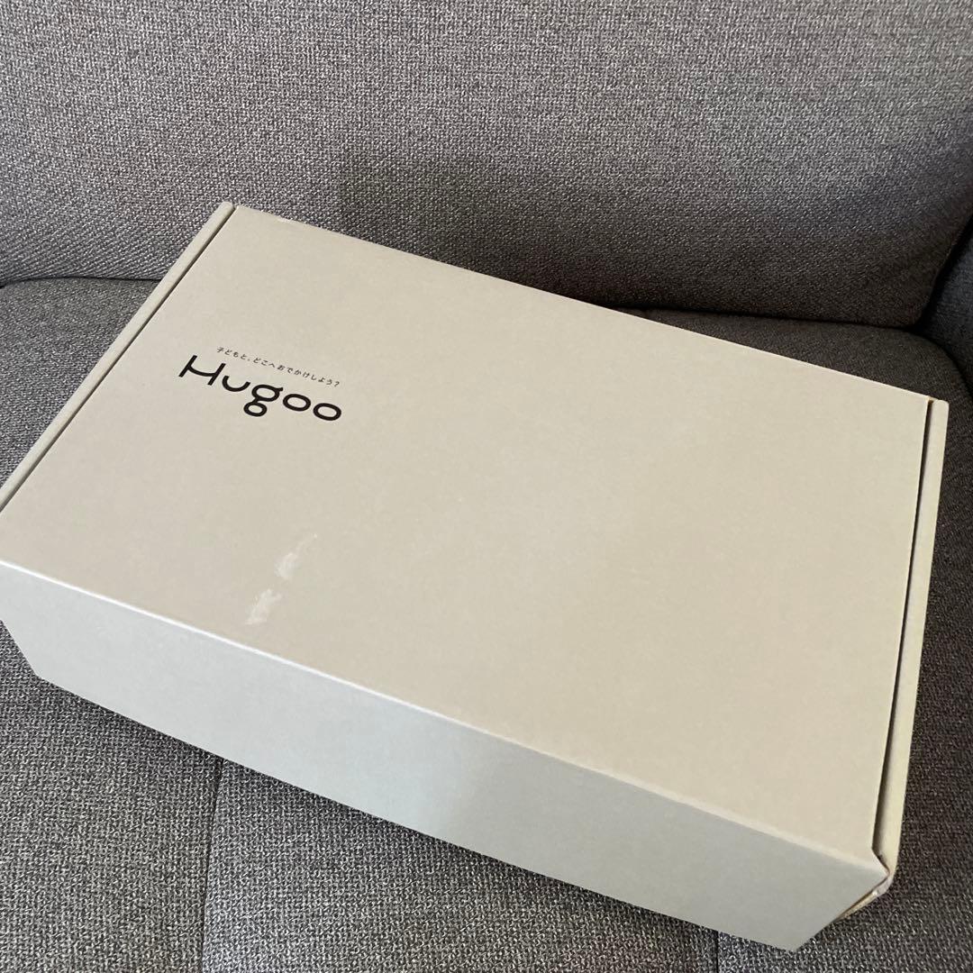 【状態良好】Hugoo ベージュ ヒップシート付きショルダーバッグ