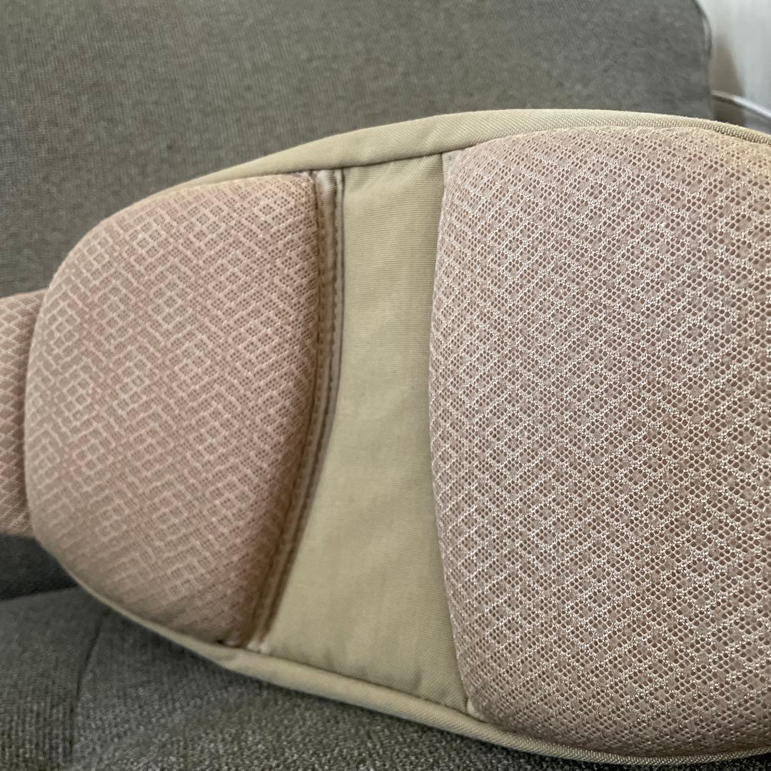 【状態良好】Hugoo ベージュ ヒップシート付きショルダーバッグ