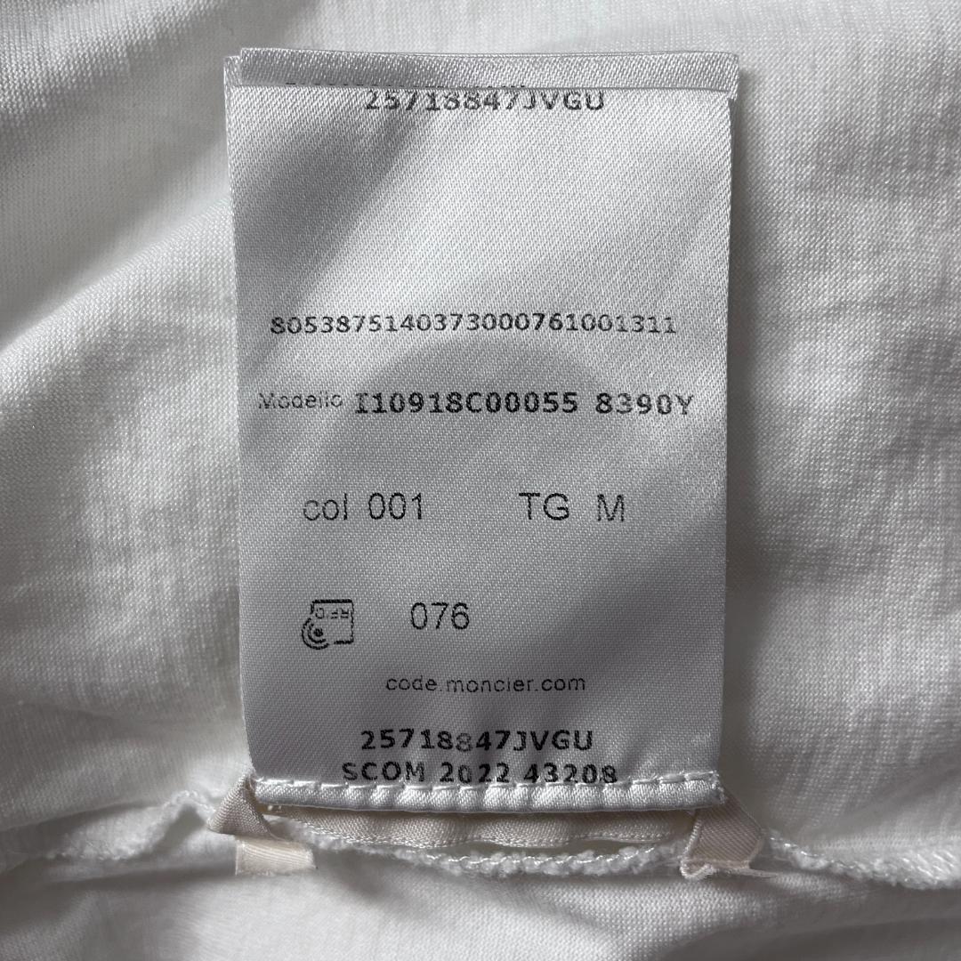モンクレール Tシャツ 半袖 入手困難 高級モデル ラバーロゴ
