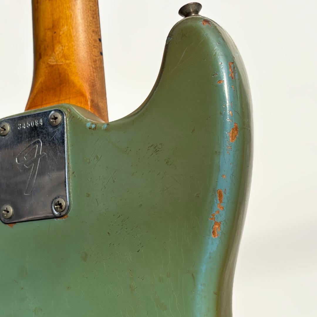 1972年 Fender USA Musicmaster Bass ダフネブルー