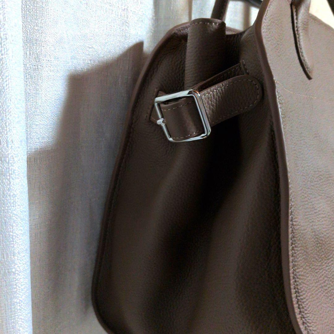 JISTORY SIDE BELT BOSTON BAG ブラウン