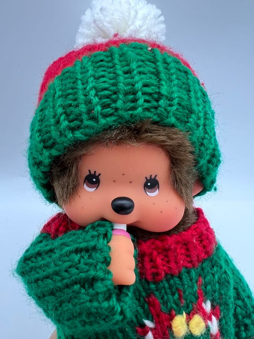 レア！タグ付き！monchhichi モンチッチ 40th クリスマス 限定