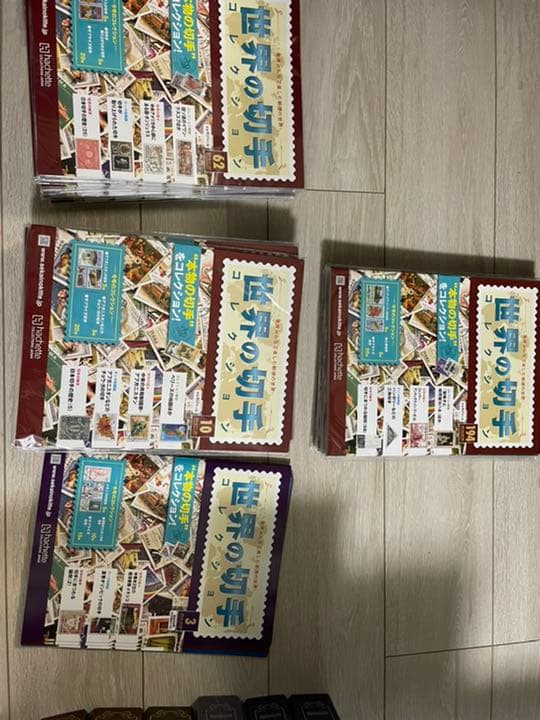 Hachette 世界の切手　クレクッション計120冊　新品未開封