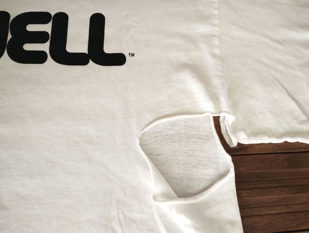 90s〜00s POWELL パウエル オーバルドラゴン 鬼フェードTシャツ