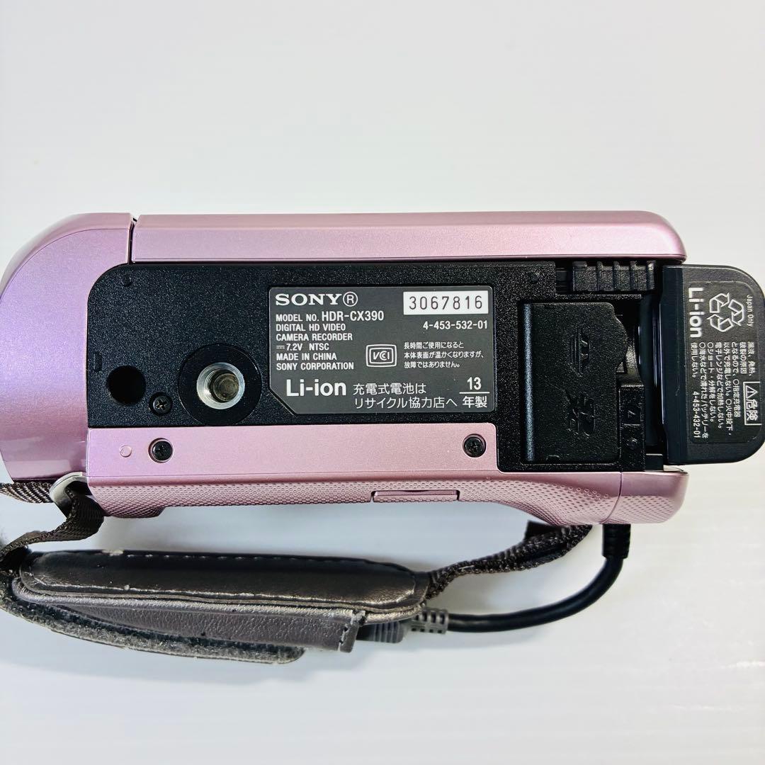 【動作ＯＫ】 SONY　Handycam　HDR-CX390