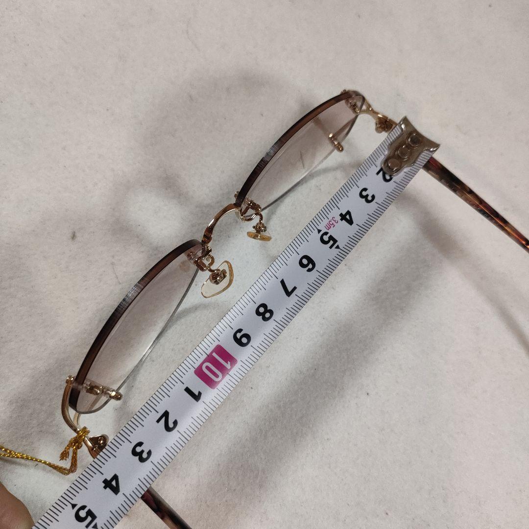 761 超美品　CELINE　セリーヌ　サングラス　度無　CLF-023J