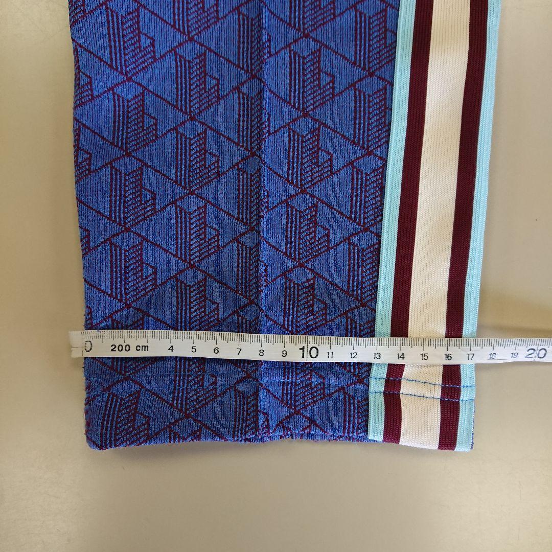 【新品】LACOSTE 総柄 モノグラムジャカードトラックパンツ (小さめ)