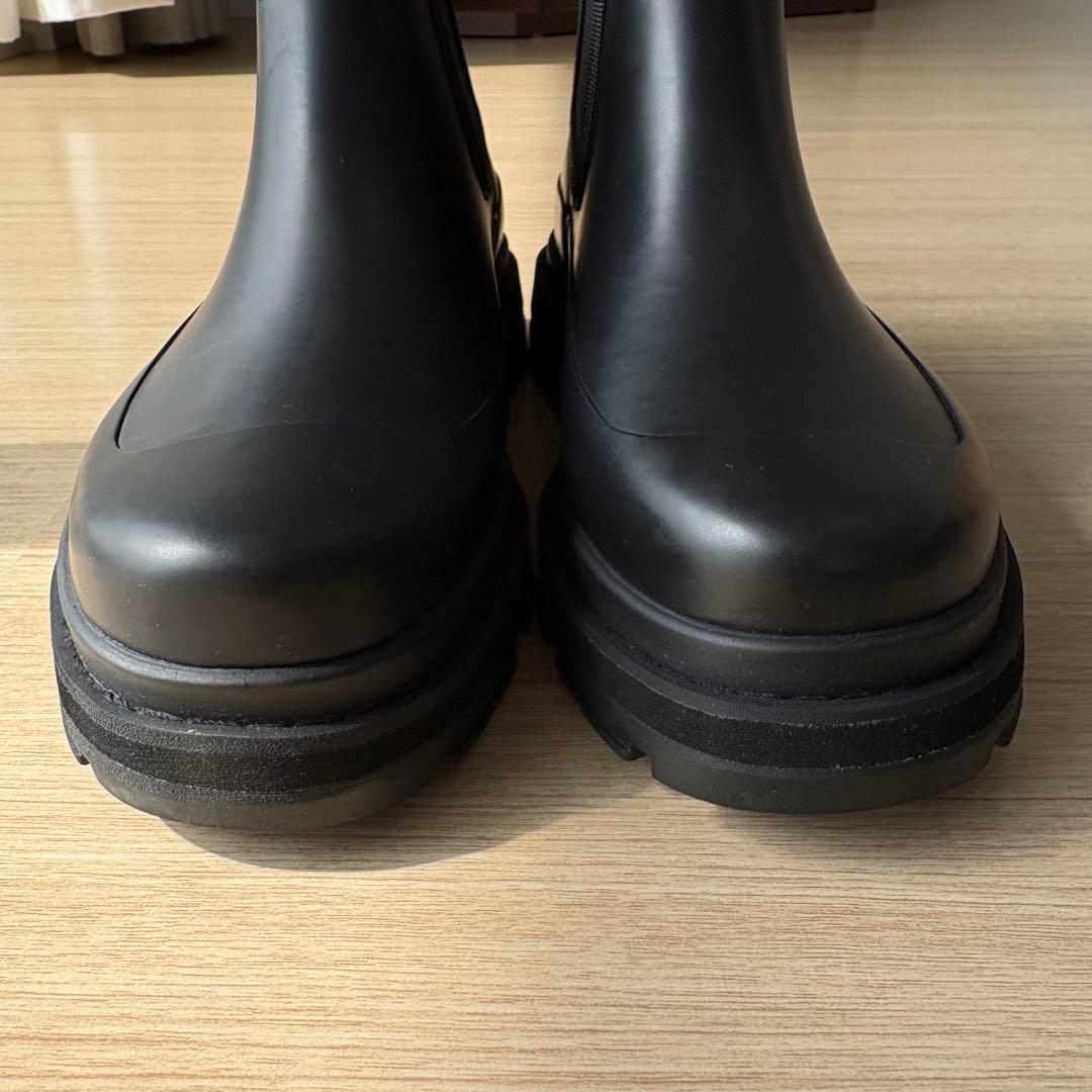 未使用級 AIGLE エーグル ソフトレイン2 レインブーツ 厚底 防水 37