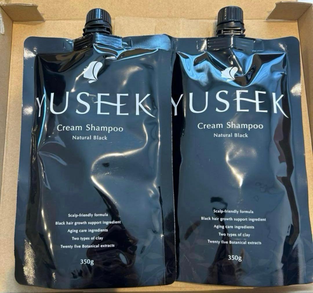 YUSEEK Cream Shampoo 2個セット