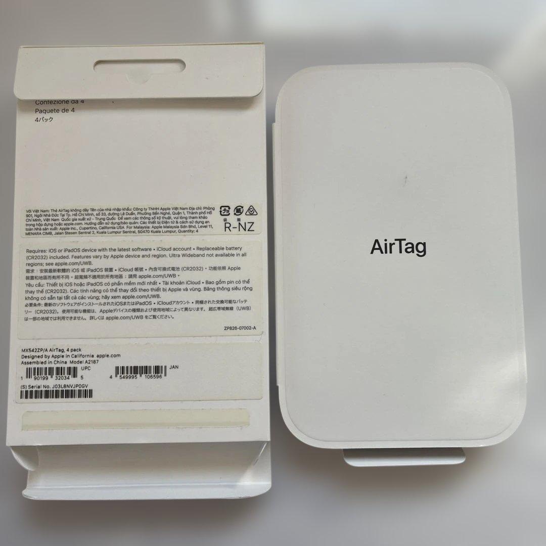 APPLE MX542ZP/A エアタグ air tag