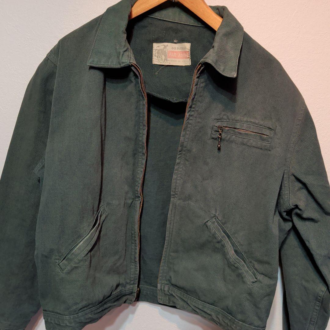ジャケット・アウター vintage PAR AVION work jacket talon zip