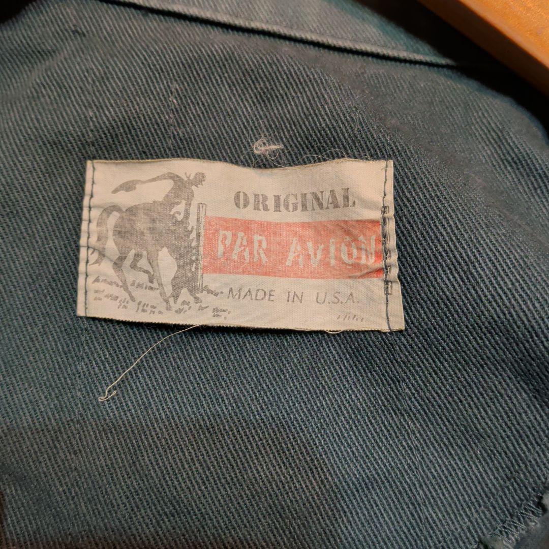 ジャケット・アウター vintage PAR AVION work jacket talon zip
