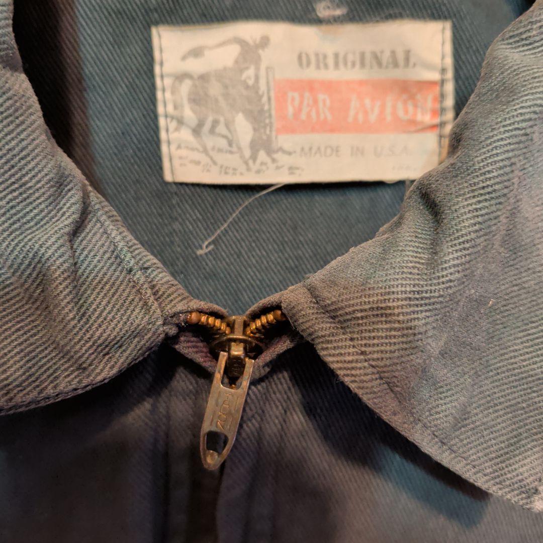 ジャケット・アウター vintage PAR AVION work jacket talon zip