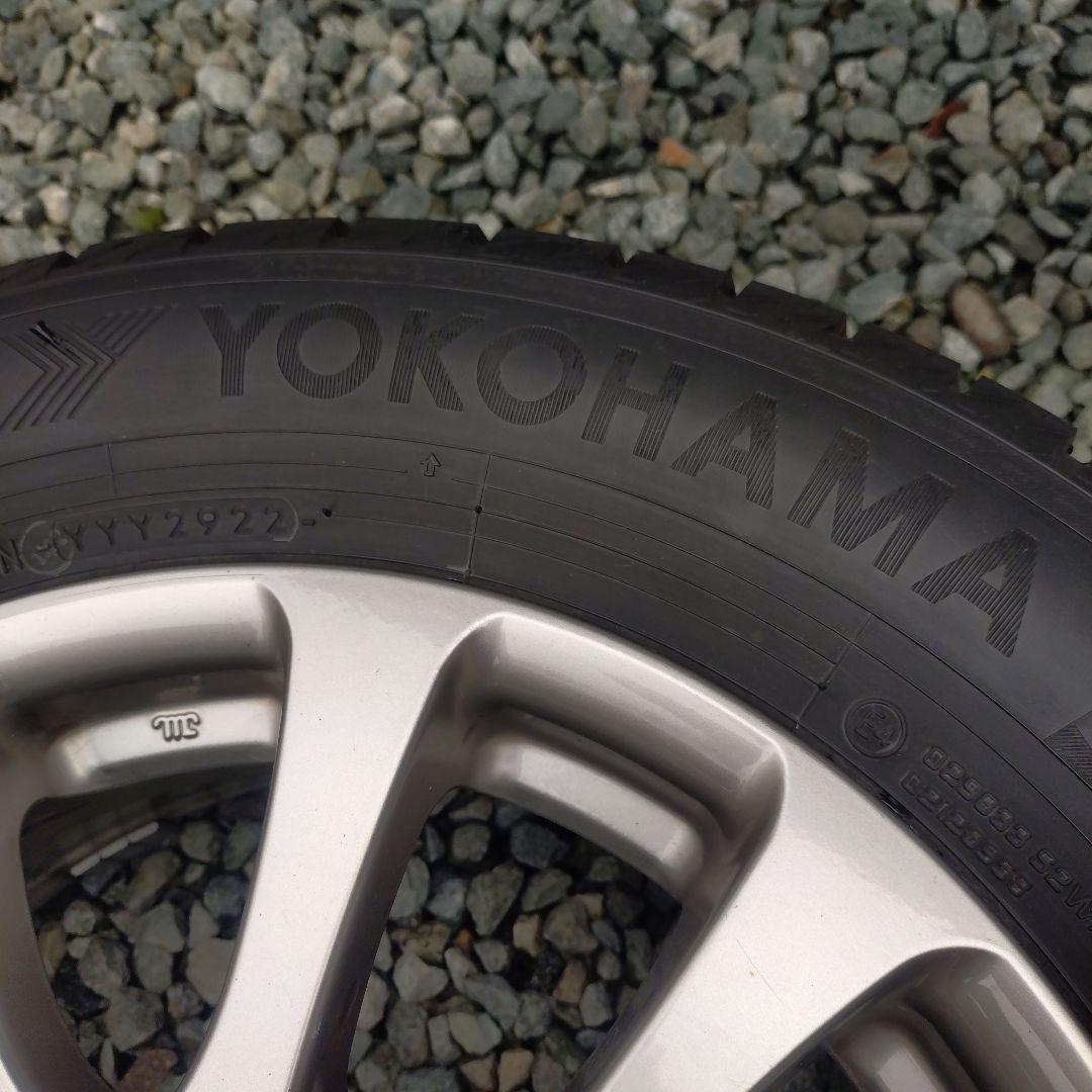 ①【イボあり】2022年製ヨコハマ アイスガード7 195/65R15 ＆アルミ