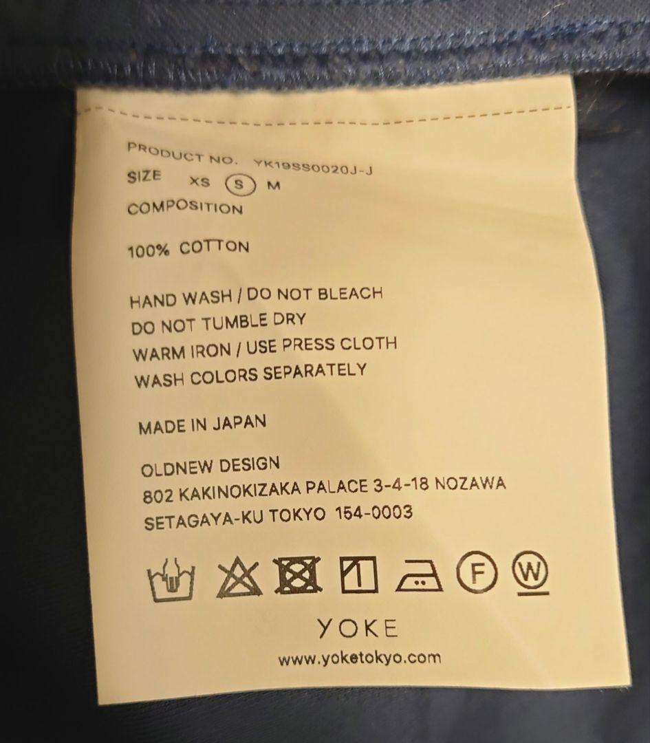 YOKE 日本製 セットアップ ジャケット スラックス ネイビー S