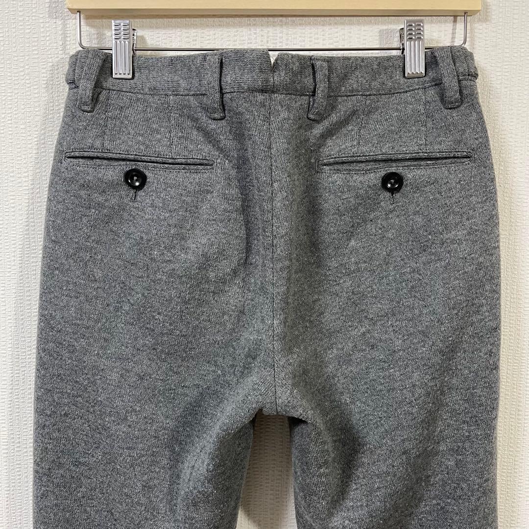 ジーティーアー　G.T.A DESIGN　ウールジャージーリブパンツ　サイズ44