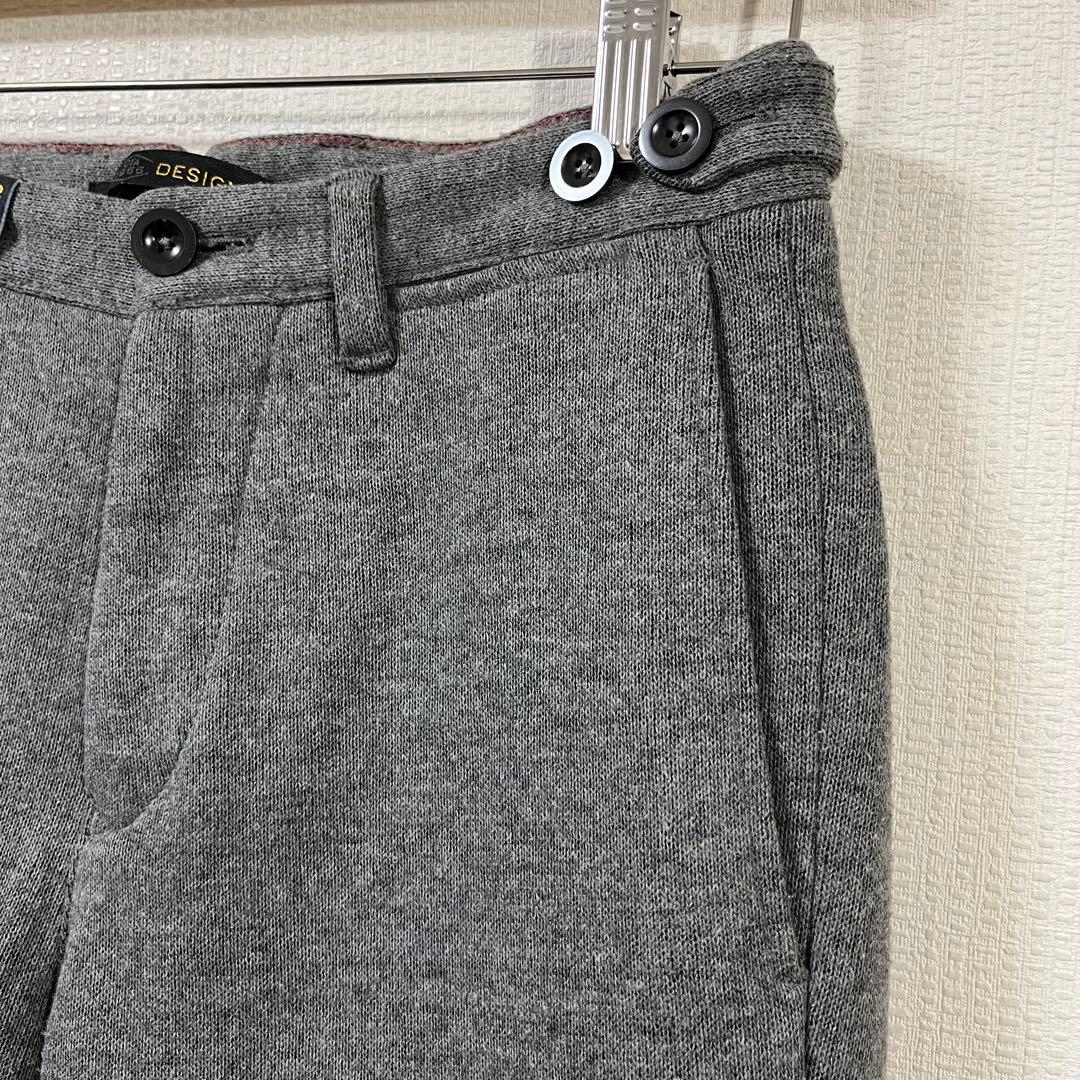 ジーティーアー　G.T.A DESIGN　ウールジャージーリブパンツ　サイズ44