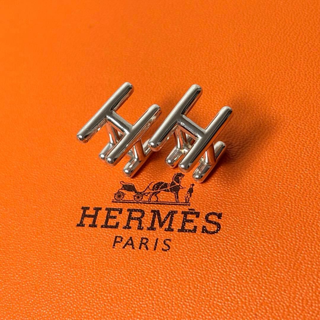 エルメス　HERMES ビンテージ　カフス　キューブ　シルバー925 タイピン