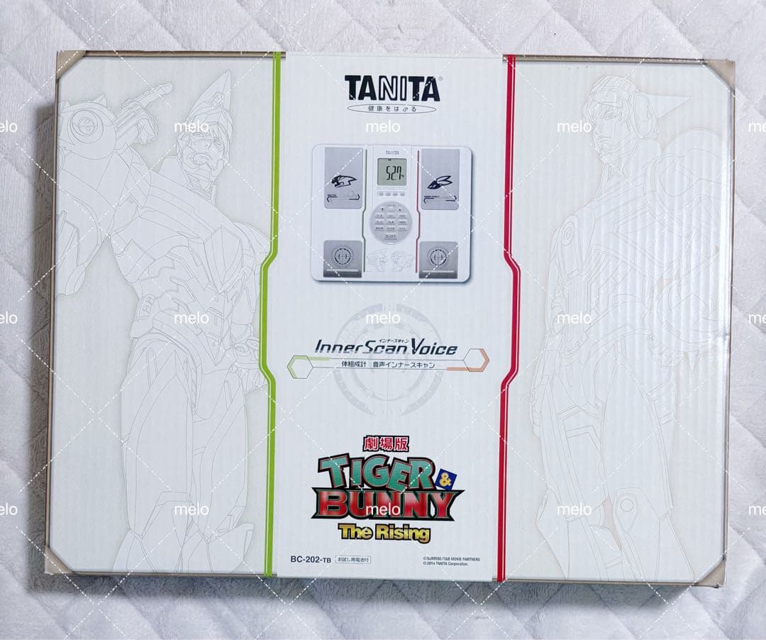 TIGER ＆ BUNNY タイバニ 体組成計 インナースキャンボイス