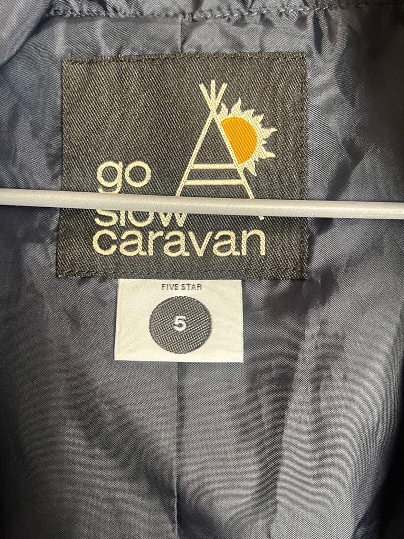 go slow caravan 宇宙刺繍 モッズコート サイズ5