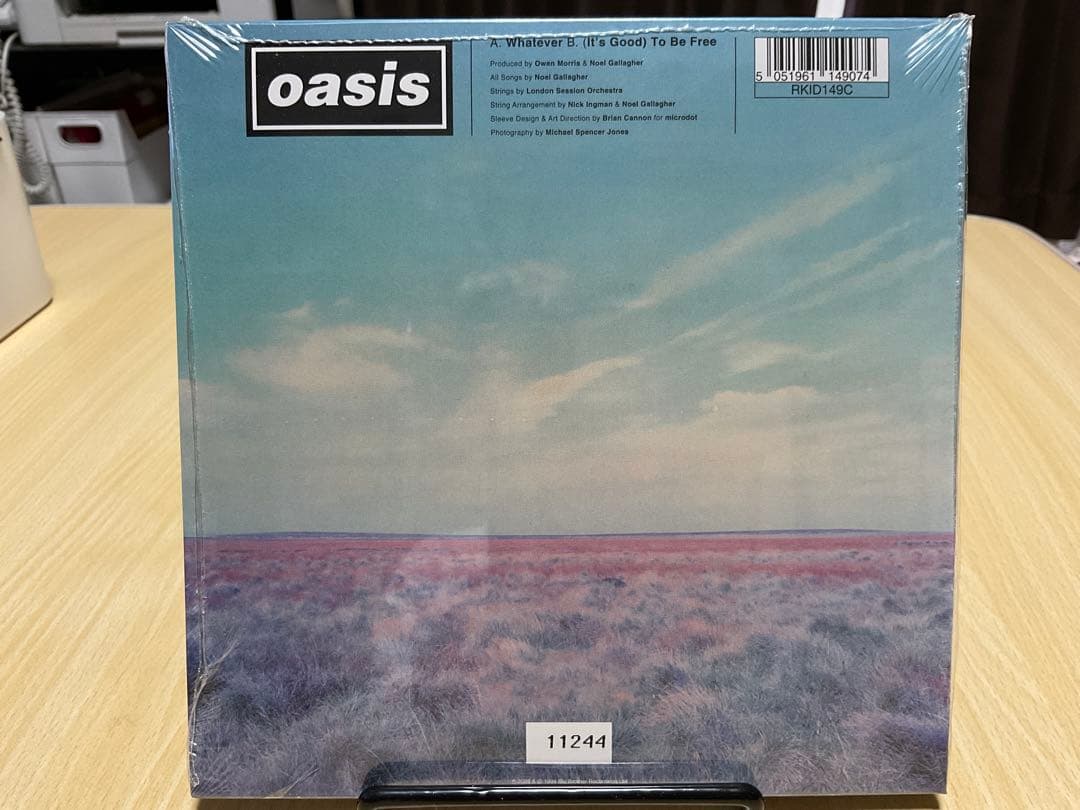 oasis 限定7インチシングル