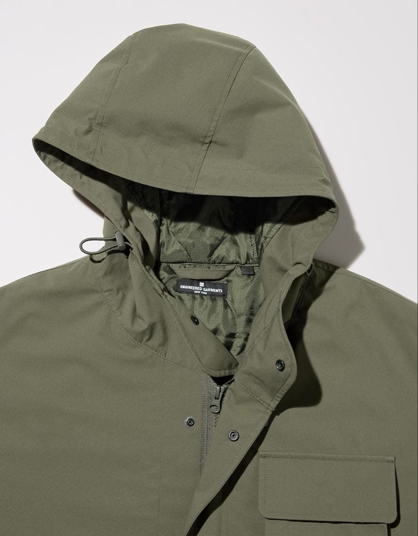 新品GU ENGINEERED GARMENTS パデッドシェルパーカ XL