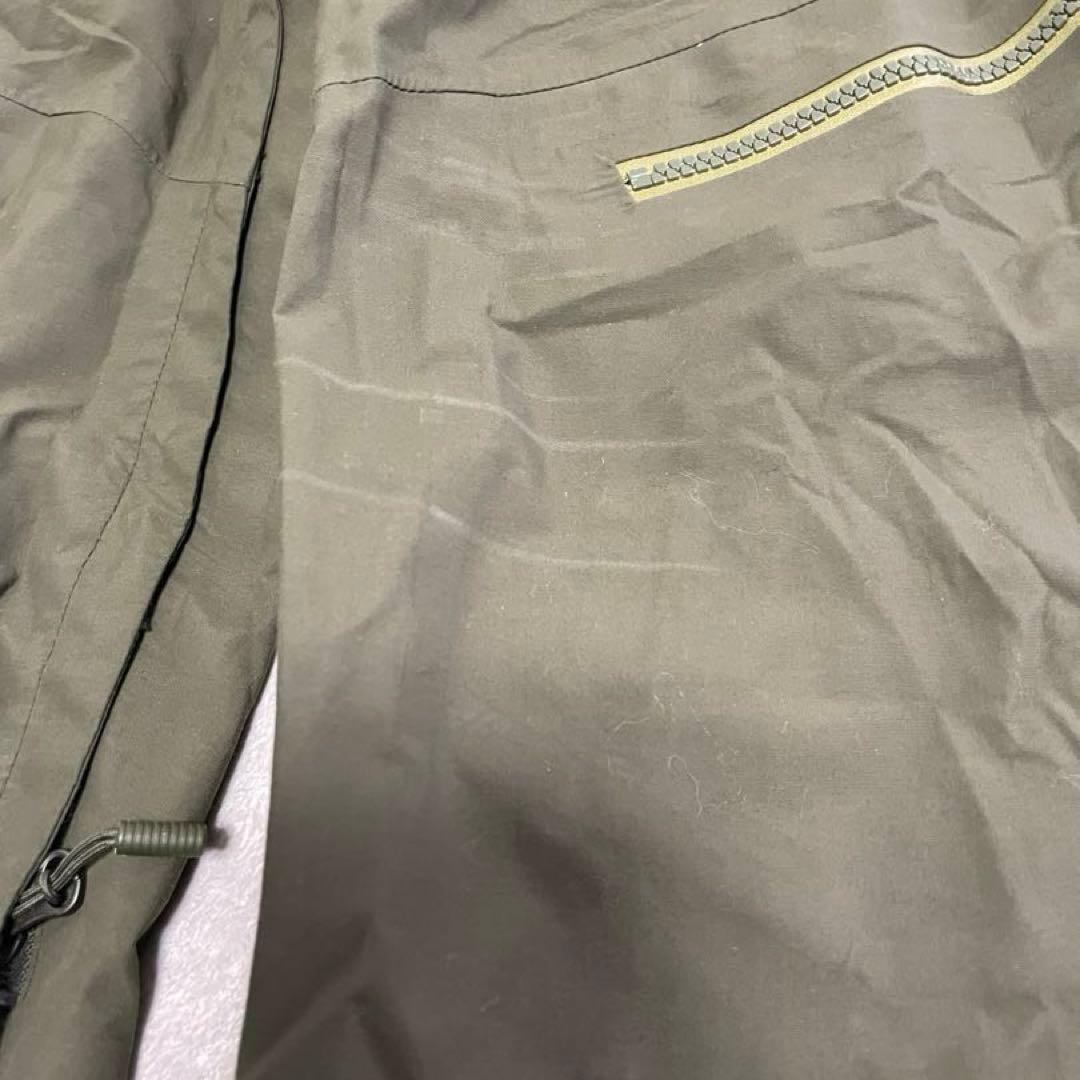 たんさま専用　希少RECCO ノースフェイス ゴアテックス ビブパンツ カーキ