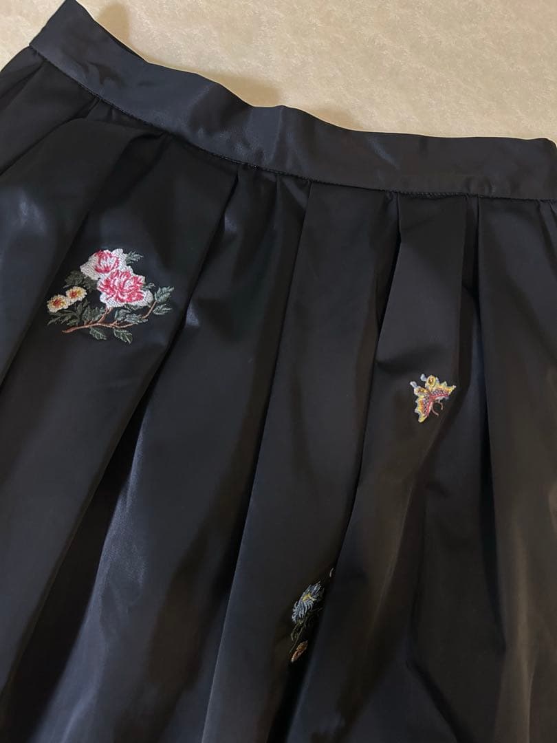 KEITAMARUYAMAコラボEMBROIDERY BALLOON SKIRT