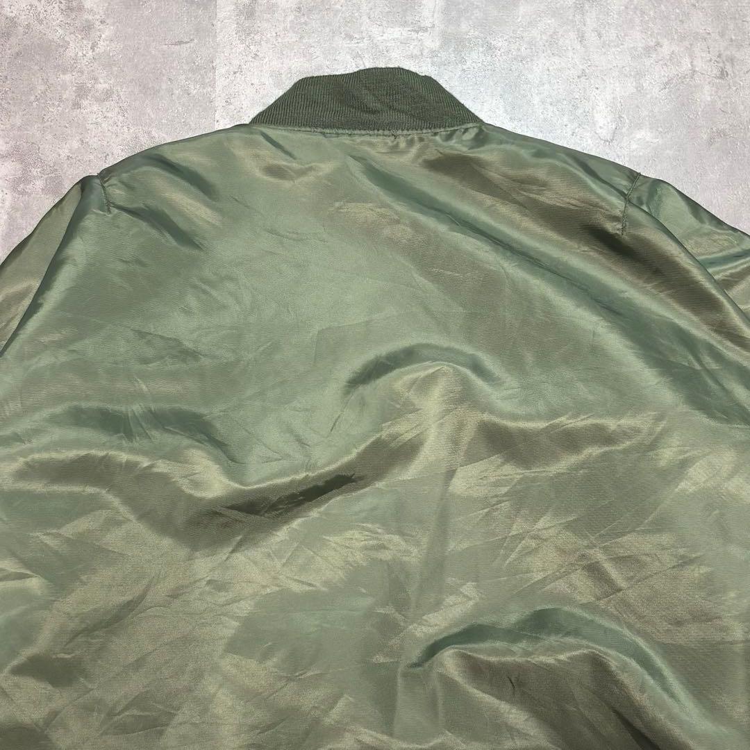 オリーブグリーン MA-1 フライトジャケット XXL