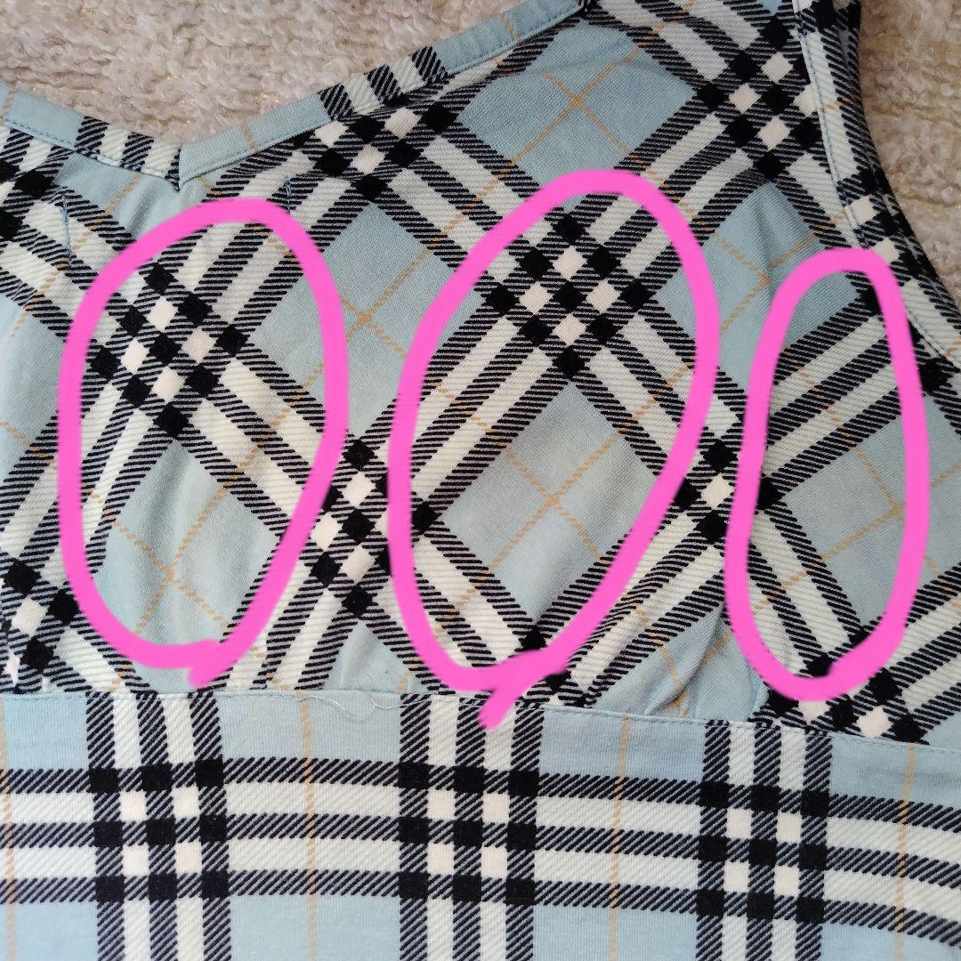 BURBERRY ブルーレーベル　 キャミソール 38　ノバチェック　Y2K