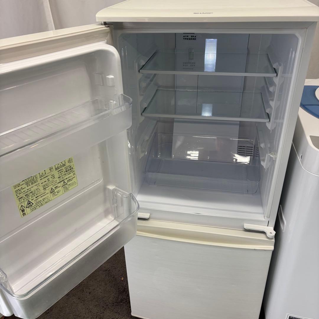 K980⭕️冷蔵庫　洗濯機　一人暮らし　SHARP　大きめセット　安い　設置無料