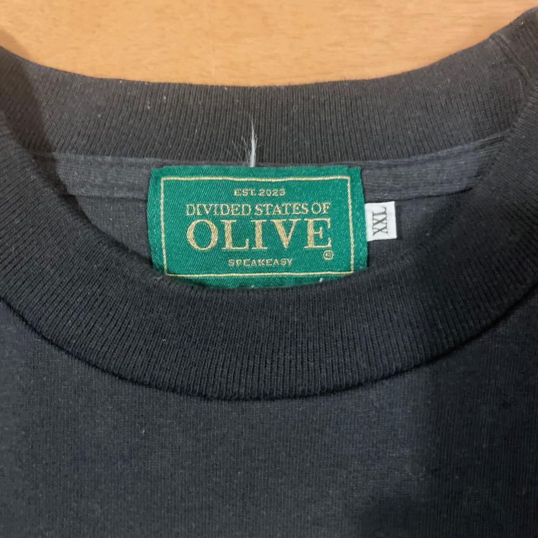 Divided States Of Olive Tシャツ XXL ブラック