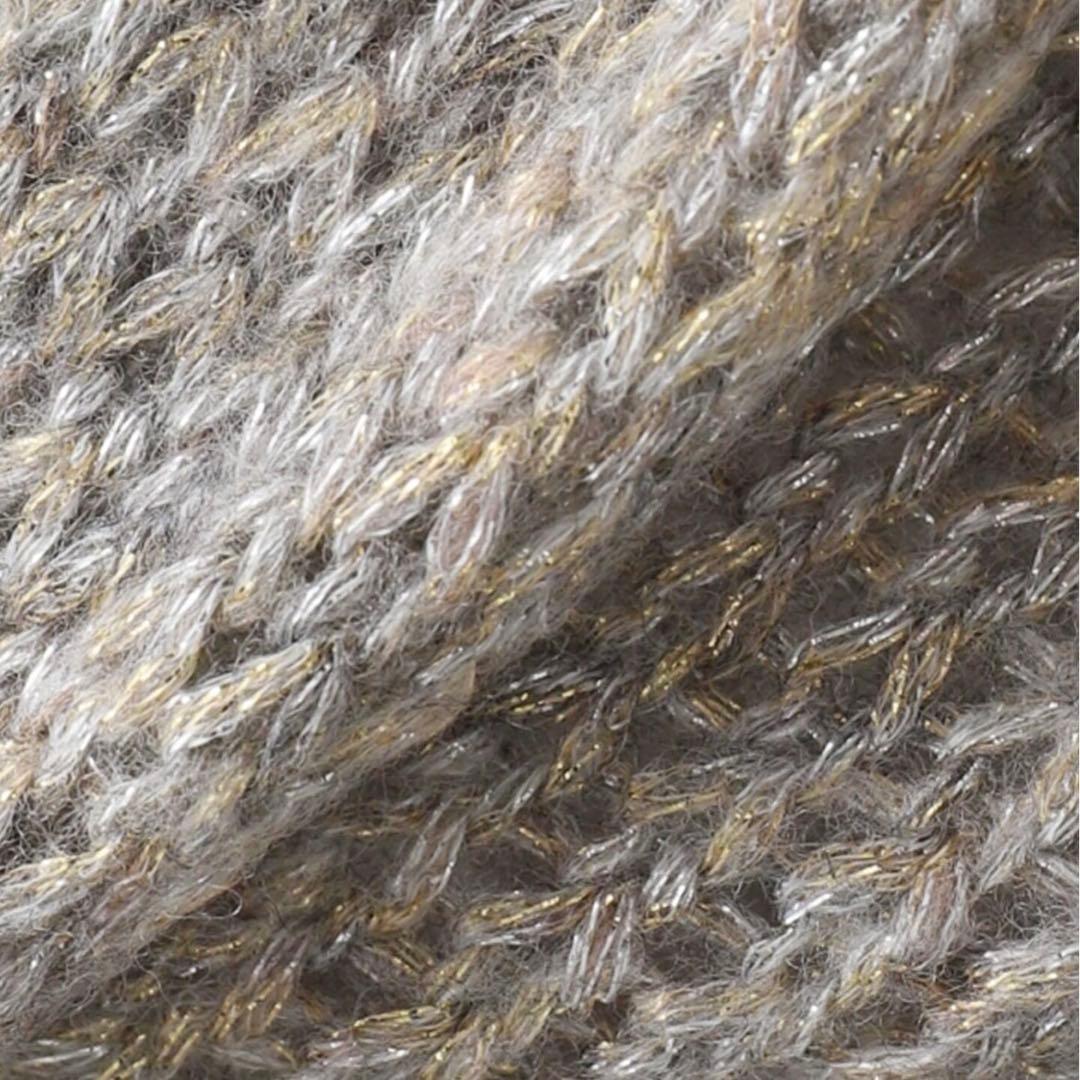 新品journal standard luxe ラメMIXメッシュカーディガン