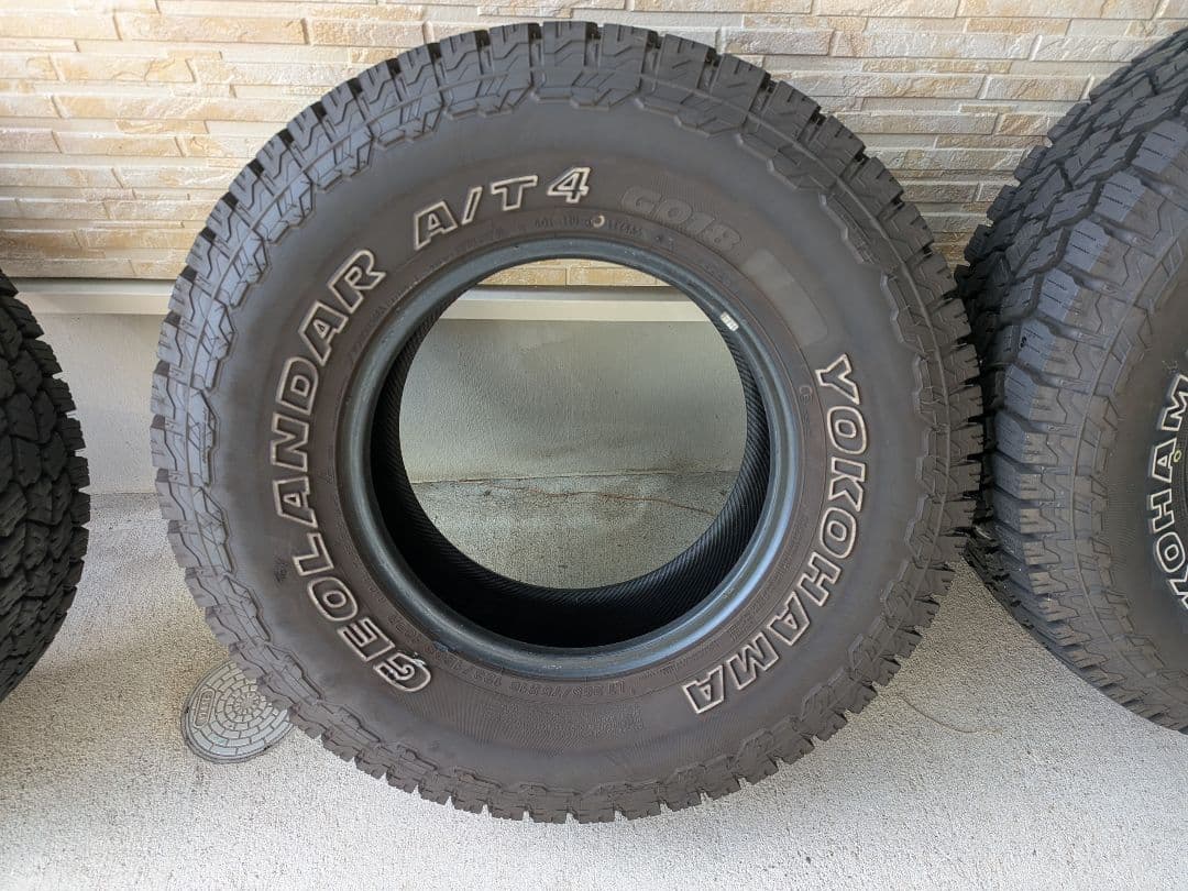 専用　難有り　ヨコハマ GEOLANDAR A/T 4 LT265/75R16